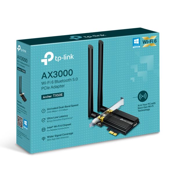 TP-Link Archer TX50E WLAN / Bluetooth 2402 Mbit/s (ARCHER TX50E(UN))