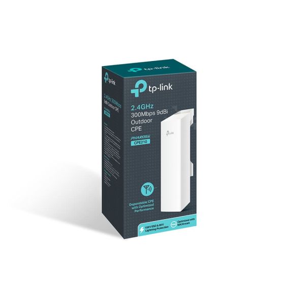 TP-Link CPE210 300 Mbit/s Wit Power over Ethernet (PoE) (CPE210(EU))