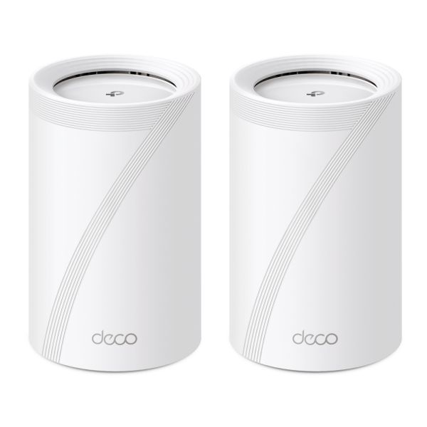 TP-Link Deco BE65 Tri-band (2,4 GHz / 5 GHz / 6 GHz) Wi-Fi 7 (802.11be) Wit 4 Intern (DECO BE65(2-PACK)(EU)) TP-Link Deco BE65 Tri-band (2,4 GHz / 5 GHz / 6 GHz) Wi-Fi 7 (802.11be) Wit 4 Intern (DECO BE65(2-PACK)(EU))