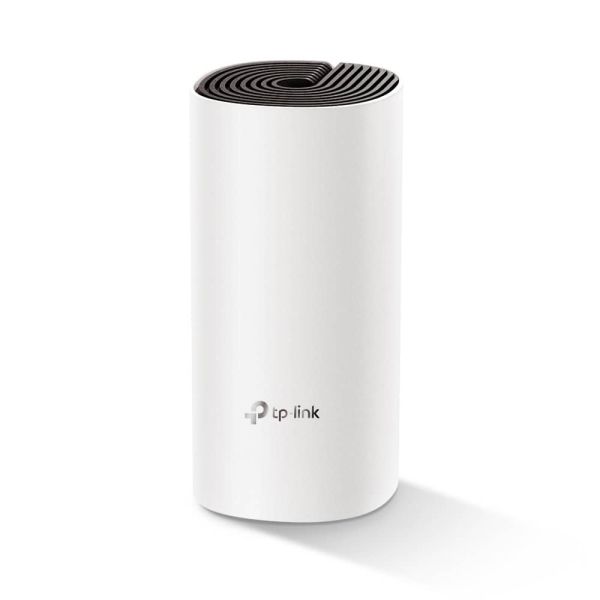 TP-Link Deco E4 (1-pack) Dual-band (2.4 GHz / 5 GHz) Wi-Fi 5 (802.11ac) Wit, Grijs Intern (DECO E4(1-PACK)(EU))