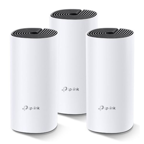 TP-Link Deco M4(3-pack) Dual-band (2.4 GHz / 5 GHz) Wi-Fi 5 (802.11ac) Wit 2 Intern (DECO M4(3-PACK)(EU))