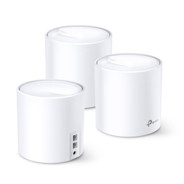 TP-Link Deco X20 (3-pack) Dual-band (2.4 GHz / 5 GHz) Wi-Fi 5 (802.11ac) Wit 2 Intern (DECO X20(3-PACK)(EU))