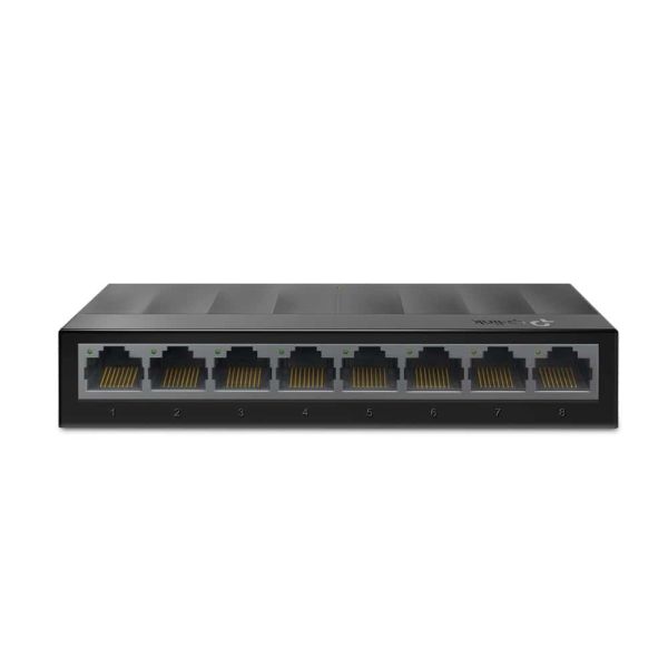 TP-Link LS1008G Unmanaged Gigabit Ethernet (10/100/1000) Zwart (LS1008G(UN))
