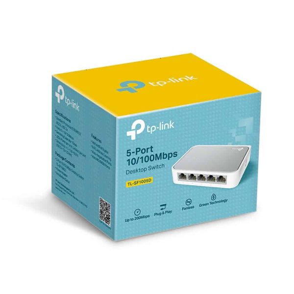 TP-Link TL-SF1005D Managed Fast Ethernet (10/100) Wit (TL-SF1005D(UN))