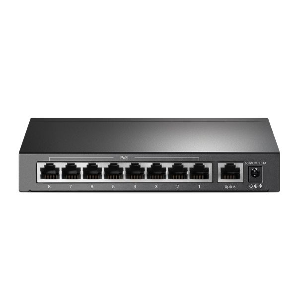 TP-Link TL-SF1009P netwerk-switch Unmanaged Fast Ethernet (10/100) Power over Ethernet (PoE) Zwart (TL-SF1009P(UN))