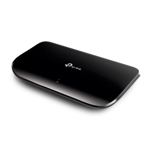 TP-Link TL-SG1008D Unmanaged Gigabit Ethernet (10/100/1000) Zwart (TL-SG1008D(UN))
