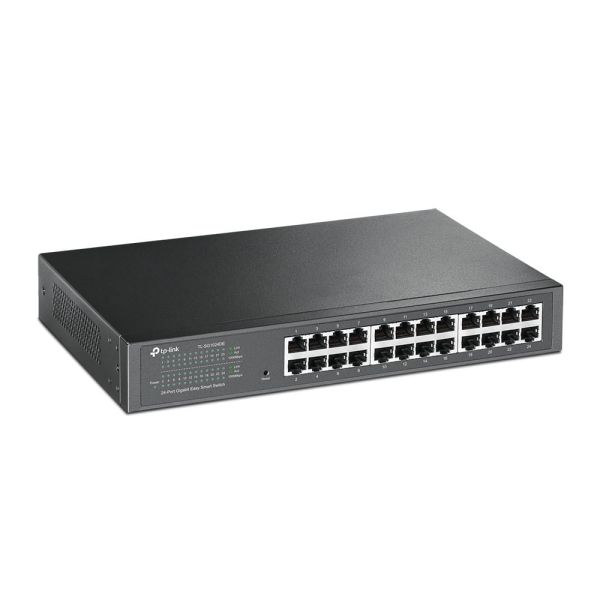 TP-Link TL-SG1024DE Managed L2 Gigabit Ethernet (10/100/1000) 1U Zwart (TL-SG1024DE(UN))