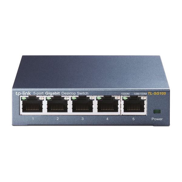 TP-Link TL-SG105 Unmanaged Gigabit Ethernet (10/100/1000) Zwart (TL-SG105(TPD)) TP-Link TL-SG105 Unmanaged Gigabit Ethernet (10/100/1000) Zwart (TL-SG105(TPD))