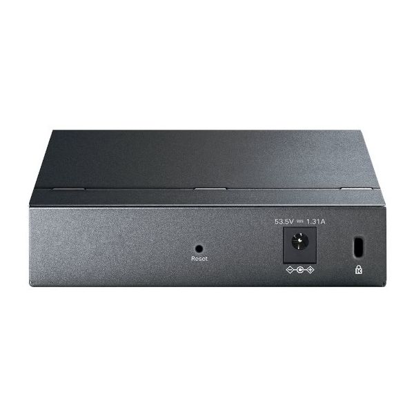 TP-Link TL-SG105PE netwerk-switch Managed L2 Gigabit Ethernet (10/100/1000) Power over Ethernet (PoE) Zwart (TL-SG105PE(UN))