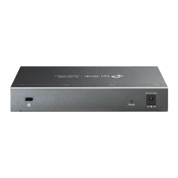 TP-Link TL-SG108E Managed L2 Gigabit Ethernet (10/100/1000) Zwart (TL-SG108E(UN))