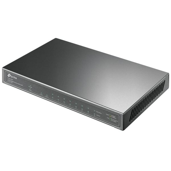 TP-Link TL-SG1210P Unmanaged Gigabit Ethernet (10/100/1000) Power over Ethernet (PoE) Grijs (TL-SG1210P(UN))