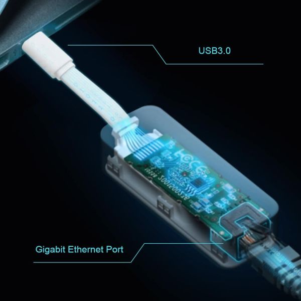TP-Link UE300C netwerkkaart Ethernet 1000 Mbit/s (UE300C(UN))
