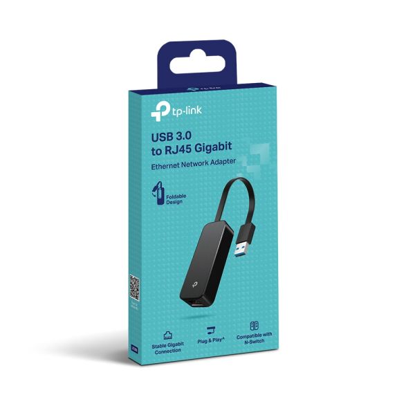 TP-Link UE306 laptop dock & poortreplicator Zwart (UE306(UN))