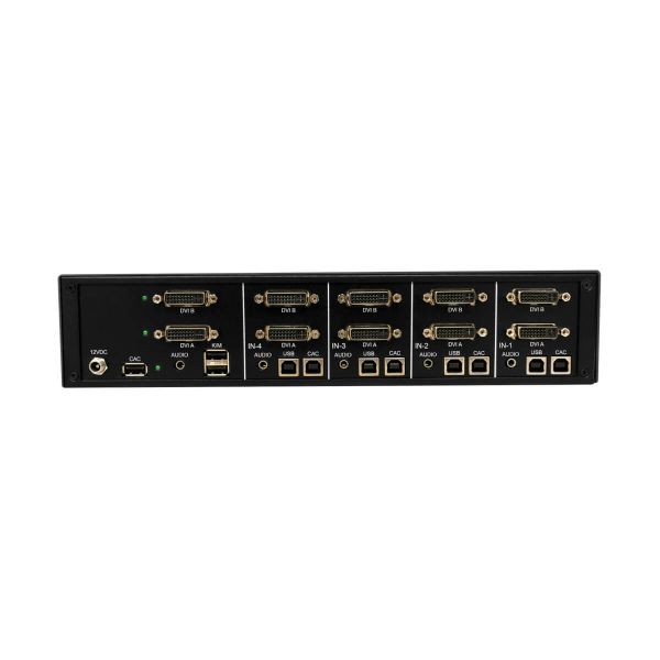 Tripp Lite B002-DV2AC4-N4 KVM-switch Zwart (B002-DV2AC4-N4)