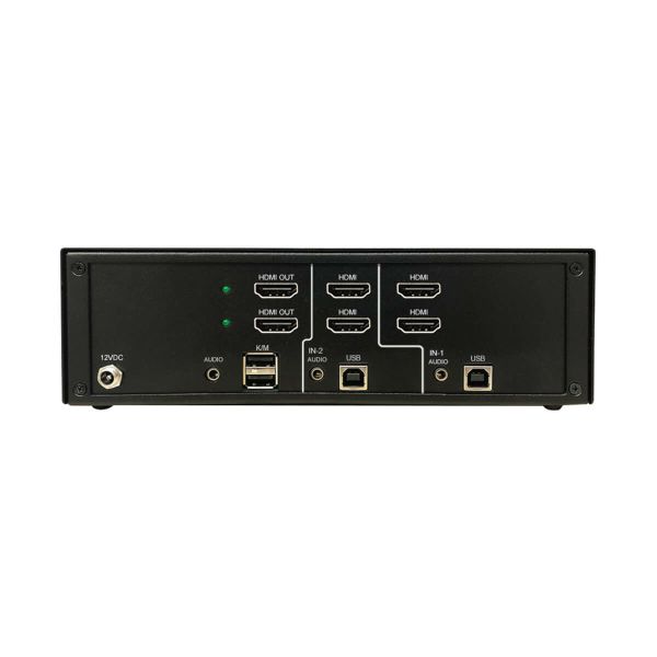 Tripp Lite B002-H2A2-N4 KVM-switch Zwart (B002-H2A2-N4)