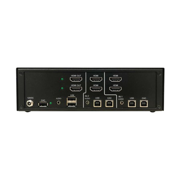 Tripp Lite B002-H2AC2-N4 KVM-switch Zwart (B002-H2AC2-N4)