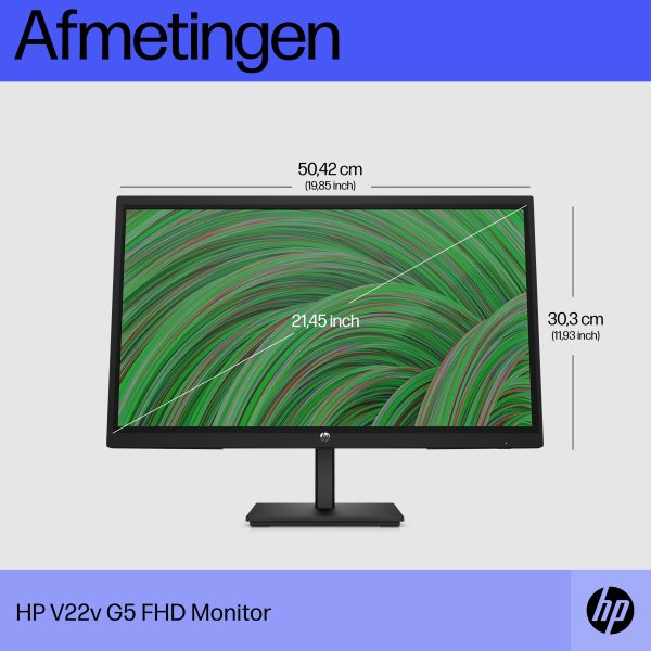 HP V22v G5 FHD-monitor (65P56AA)