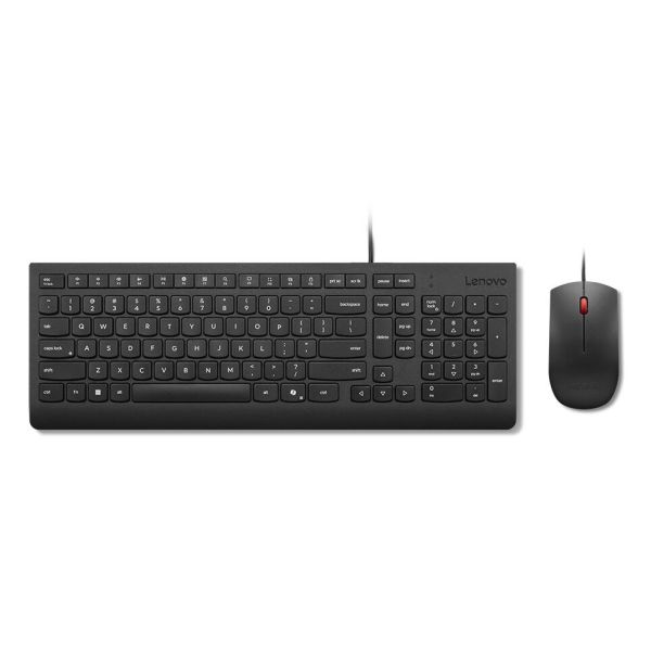 Lenovo 4X31R64434 toetsenbord Inclusief muis Thuis/Werk USB Frans, Duits, Zwitsers Zwart (4X31R64434)
