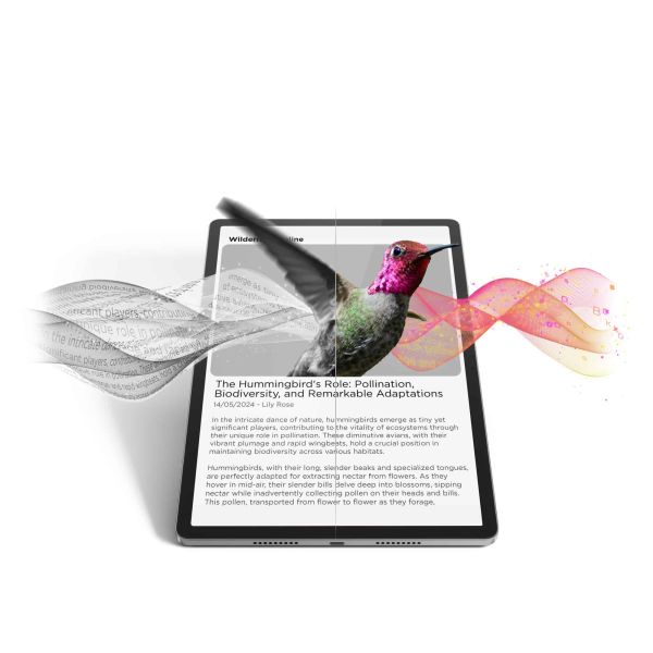 Lenovo Idea Tab Pro Mediatek 256 GB 32,3 cm (12.7") 8 GB Wi-Fi 6E (802.11ax) Android 14 Grijs (ZAE40105SE)