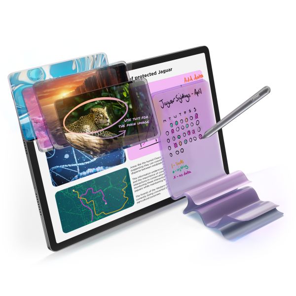 Lenovo Idea Tab Pro Mediatek 256 GB 32,3 cm (12.7") 8 GB Wi-Fi 6E (802.11ax) Android 14 Grijs (ZAE40105SE)