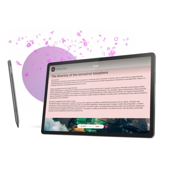 Lenovo Idea Tab Pro Mediatek 256 GB 32,3 cm (12.7") 8 GB Wi-Fi 6E (802.11ax) Android 14 Grijs (ZAE40105SE)