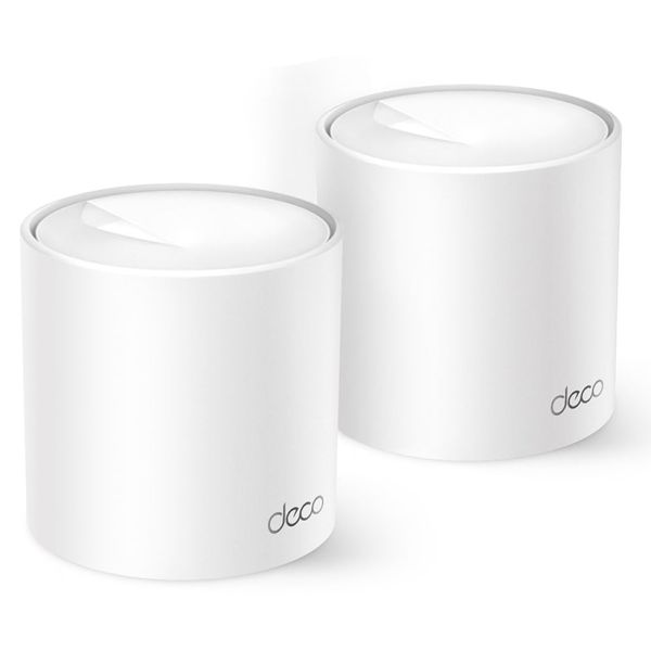 TP-Link Deco X10 Dual-band (2.4 GHz / 5 GHz) Wi-Fi 6 (802.11ax) Wit 2 Intern (DECO X10(2-PACK)(EU))