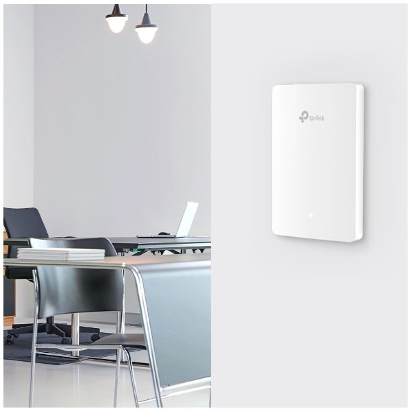 TP-Link Omada EAP615-WALL draadloos toegangspunt (WAP) 1774 Mbit/s Wit Power over Ethernet (PoE) (EAP615-WALL(EU))