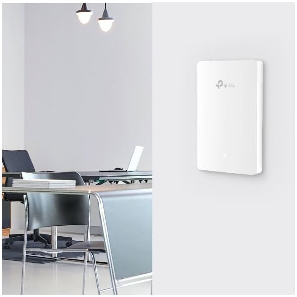TP-Link Omada EAP615-WALL draadloos toegangspunt (WAP) 1774 Mbit/s Wit Power over Ethernet (PoE) (EAP615-WALL(EU))