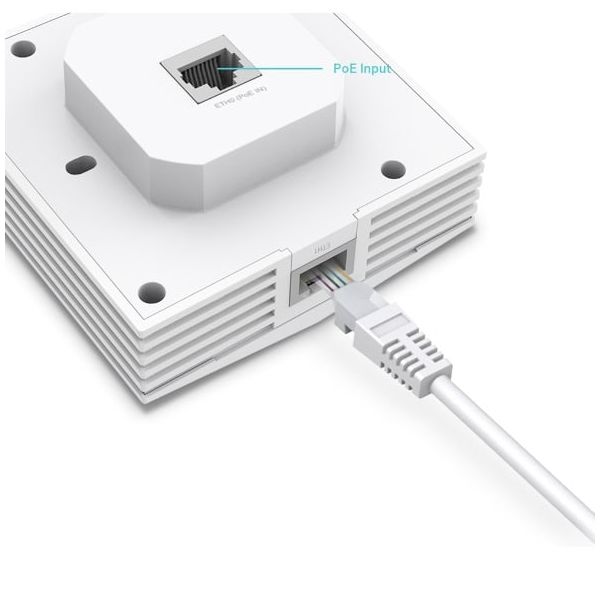 TP-Link Omada EAP650-Wall 3000 Mbit/s Wit Power over Ethernet (PoE) (EAP650-WALL(EU)) TP-Link Omada EAP650-Wall 3000 Mbit/s Wit Power over Ethernet (PoE) (EAP650-WALL(EU))