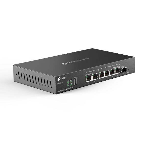 TP-Link Omada ER707-M2 bedrade router 2.5 Gigabit Ethernet, Fast Ethernet, Gigabit Ethernet Zwart (ER707-M2(UN))
