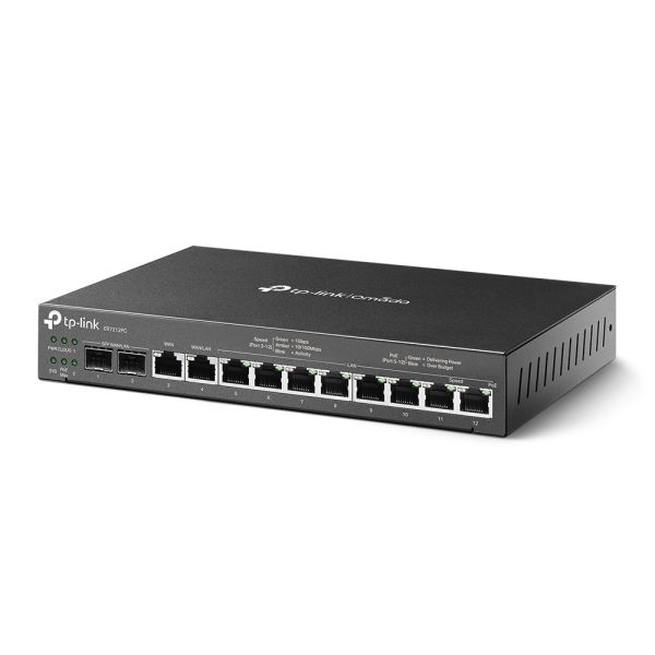TP-Link Omada ER7212PC bedrade router Gigabit Ethernet Zwart (ER7212PC(UN))