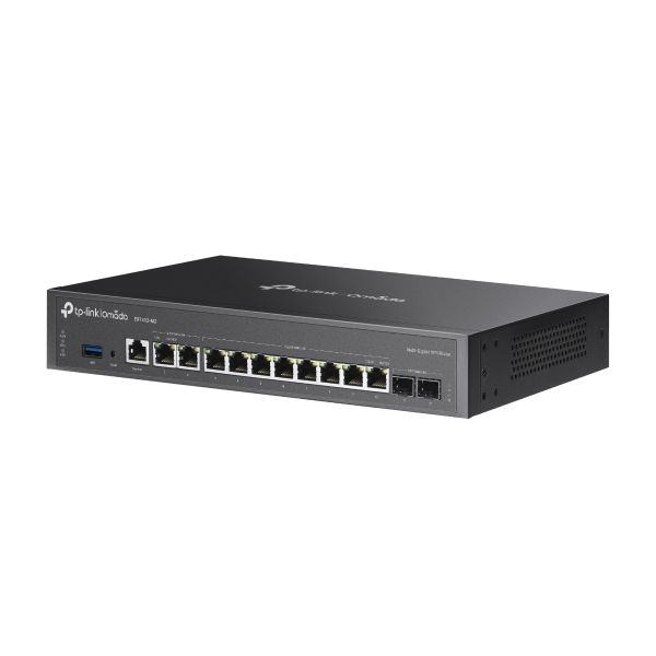 TP-Link Omada ER7412-M2 bedrade router 2.5 Gigabit Ethernet, Gigabit Ethernet Zwart (ER7412-M2(UN))