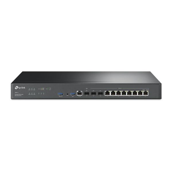 TP-Link Omada ER8411 bedrade router Gigabit Ethernet Zwart (ER8411(UN)) TP-Link Omada ER8411 bedrade router Gigabit Ethernet Zwart (ER8411(UN))