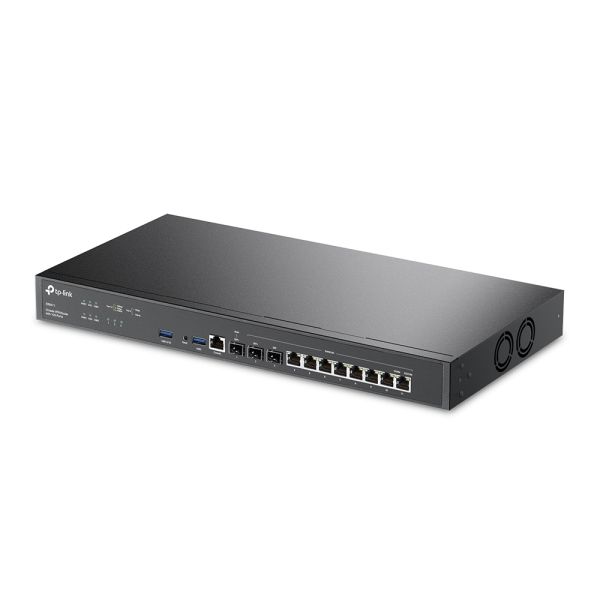 TP-Link Omada ER8411 bedrade router Gigabit Ethernet Zwart (ER8411(UN))