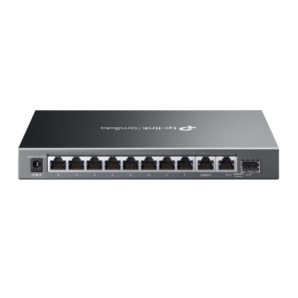 TP-Link Omada ES210GMP netwerk-switch Managed Gigabit Ethernet (10/100/1000) Power over Ethernet (PoE) Zwart (ES210GMP(UN))