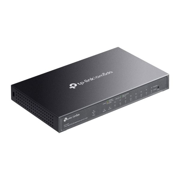 TP-Link Omada ES210GMP netwerk-switch Managed Gigabit Ethernet (10/100/1000) Power over Ethernet (PoE) Zwart (ES210GMP(UN))