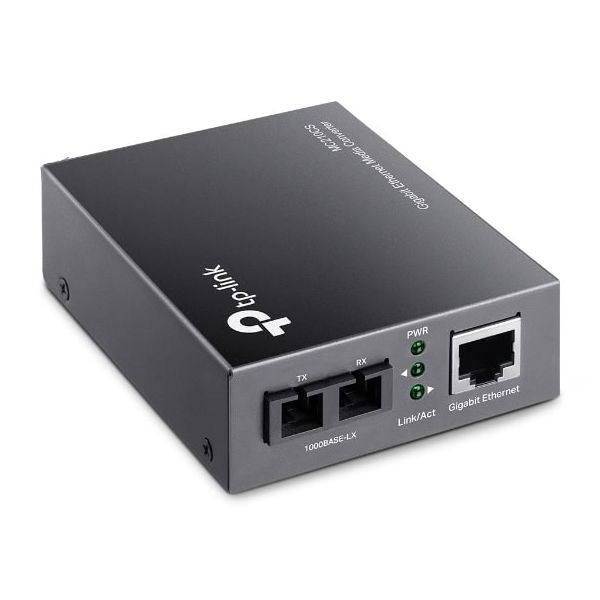 TP-Link MC210CS netwerk media converter 1000 Mbit/s 1310 nm Single-mode Zwart (MC210CS(UN))