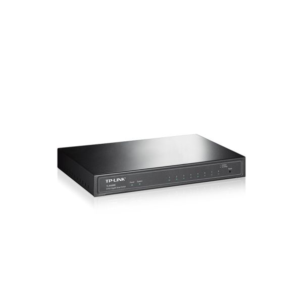 TP-Link JetStream TL-SG2008 netwerk-switch Managed L2/L2+ Gigabit Ethernet (10/100/1000) Zwart (SG2008(UN))