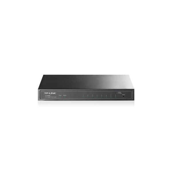 TP-Link JetStream TL-SG2008 netwerk-switch Managed L2/L2+ Gigabit Ethernet (10/100/1000) Zwart (SG2008(UN))