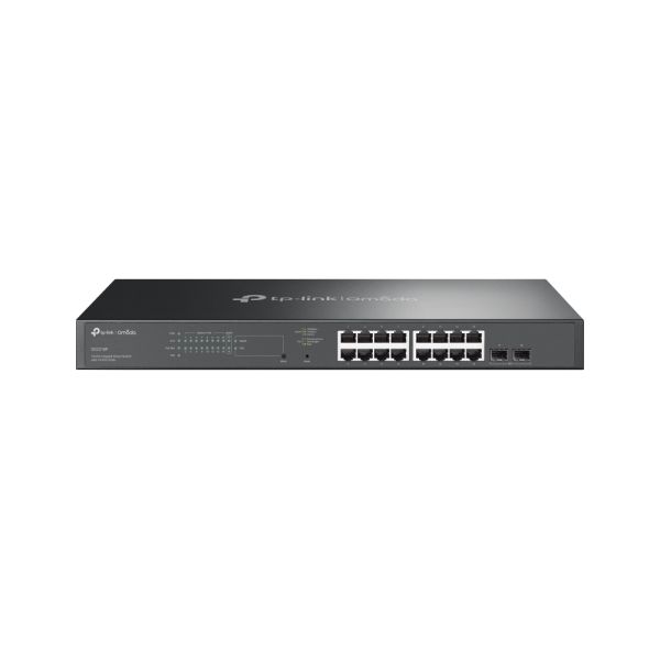 TP-Link Omada SG2218P netwerk-switch Managed L2/L2+ Gigabit Ethernet (10/100/1000) Power over Ethernet (PoE) 1U Zwart (SG2218P(UN)) TP-Link Omada SG2218P netwerk-switch Managed L2/L2+ Gigabit Ethernet (10/100/1000) Power over Ethernet (PoE) 1U Zwart (SG2218P(UN))