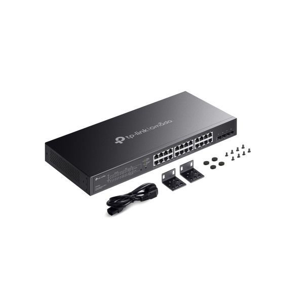 TP-Link Omada SG2428LP netwerk-switch Managed L2/L2+ Gigabit Ethernet (10/100/1000) Power over Ethernet (PoE) Grijs (SG2428LP(UN))