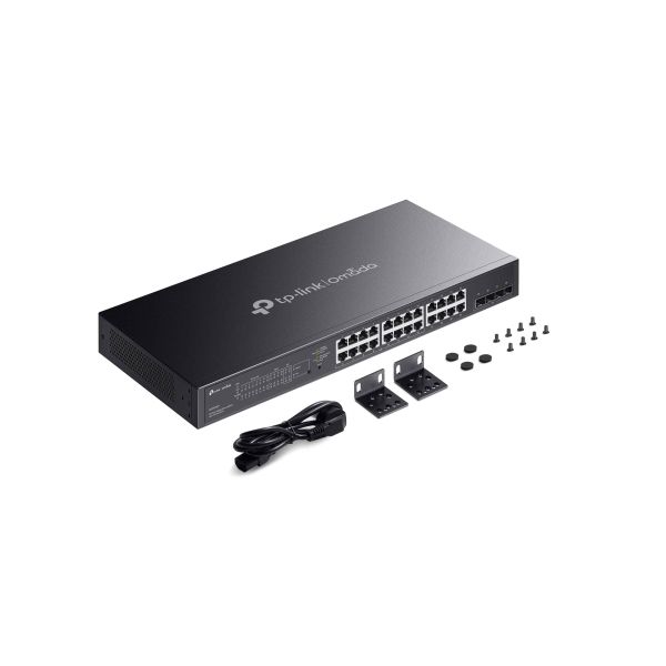 TP-Link Omada SG2428LP netwerk-switch Managed L2/L2+ Gigabit Ethernet (10/100/1000) Power over Ethernet (PoE) Grijs (SG2428LP(UN))