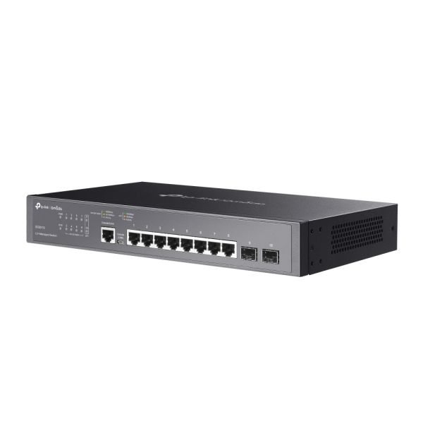 TP-Link Omada SG3210 netwerk-switch Managed L2/L3 Gigabit Ethernet (10/100/1000) 1U Zwart (SG3210(UN))