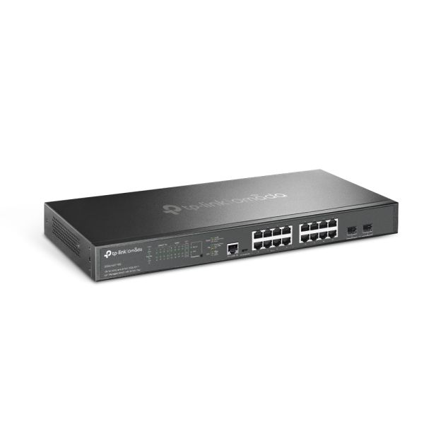 TP-Link Omada SG3218XP-M2 netwerk-switch Managed L2+ 2.5G Ethernet (100/1000/2500) Power over Ethernet (PoE) 1U Zwart (SG3218XP-M2(UN))