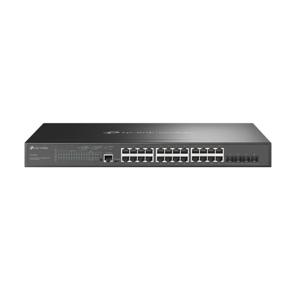 TP-Link Omada SG3428MP netwerk-switch Managed L2+ Gigabit Ethernet (10/100/1000) Power over Ethernet (PoE) 1U Zwart (SG3428MP(UN)) TP-Link Omada SG3428MP netwerk-switch Managed L2+ Gigabit Ethernet (10/100/1000) Power over Ethernet (PoE) 1U Zwart (SG3428MP(UN))