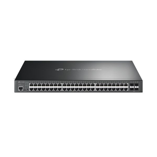 TP-Link Omada SG3452P netwerk-switch Managed L2/L3 Gigabit Ethernet (10/100/1000) Power over Ethernet (PoE) 1U Zwart (SG3452P(UN))