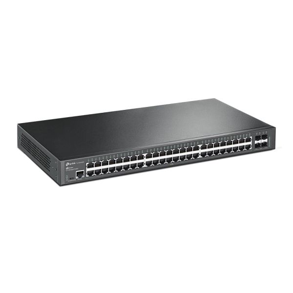 TP-Link JetStream TL-SG3452X netwerk-switch Managed L2+ Gigabit Ethernet (10/100/1000) 1U Zwart (SG3452X(UN))