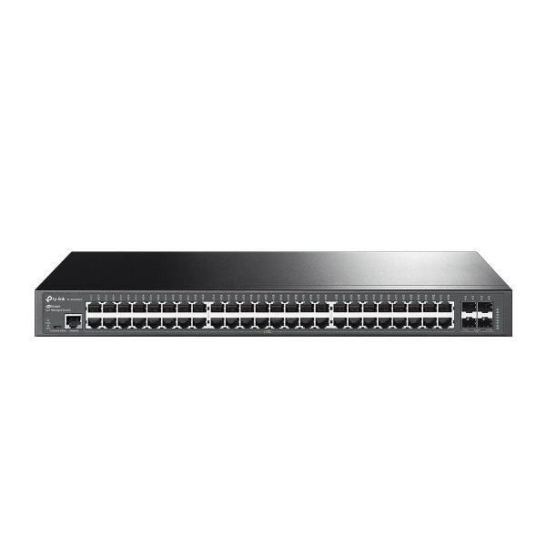 TP-Link JetStream TL-SG3452X netwerk-switch Managed L2+ Gigabit Ethernet (10/100/1000) 1U Zwart (SG3452X(UN))