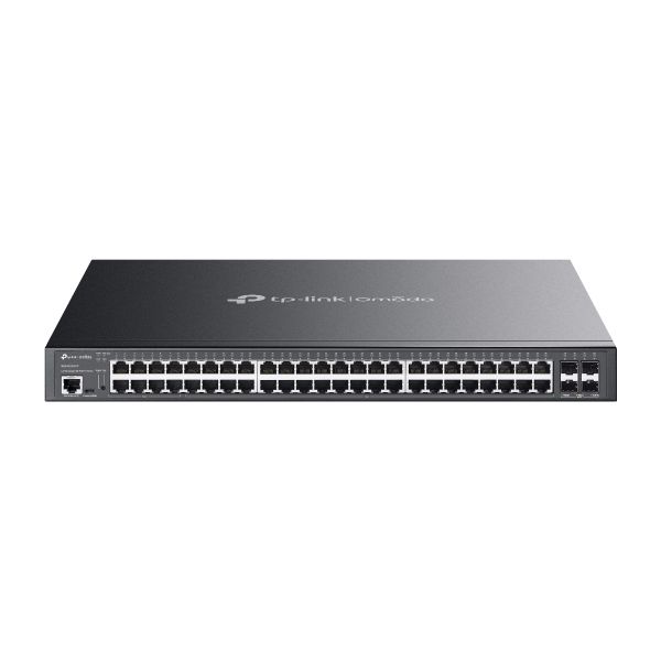 TP-Link Omada SG3452XMPP netwerk-switch Managed L2+ Gigabit Ethernet (10/100/1000) Power over Ethernet (PoE) 1U Zwart (SG3452XMPP(UN))