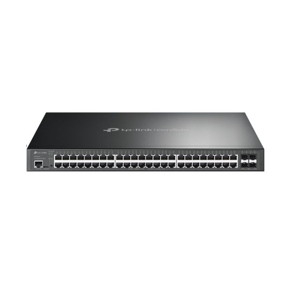 TP-Link Omada SG3452XP netwerk-switch Managed L2+ Gigabit Ethernet (10/100/1000) Power over Ethernet (PoE) 1U Zwart (SG3452XP(UN))